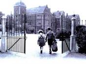 English: Early origins photo of the boarding school.