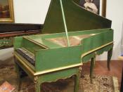 English: Grand piano by Louis Bas of Villeneuve-lès-Avignon, France, 1781.