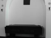 Italiano: Tomba di Grazia Deledda nella Chiesa della Solitudine di Nuoro