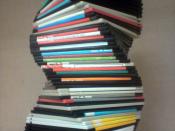 English: Spiral made of Floppy discs
