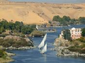 English: The Nile River in Egypt.