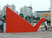 English: Urban art interactive installation