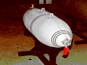 An MC-1 gas bomb