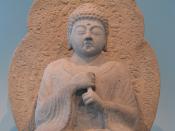Vairocana Buddha from the Unified Silla era, 9th century.