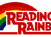 The Reading Rainbow logo used between 1983 and 1999.