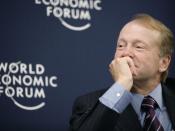 English: John T. Chambers, Chairman and Chief Executive Officer, Cisco Systems, USA, captured during the session Convergence on the Move at the Annual Meeting 2007 of the World Economic Forum in Davos, Switzerland. Español: John T. Chambers, director gene