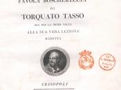 Torquato Tasso, Aminta, favola boschereccia, Parma.