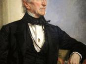 English: A portrait of John Tyler located inside the National Portrait Gallery in Washington, D.C.