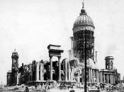 San Francisco, California, Earthquake April 18, 1906. City Hall. April 20, 1906.