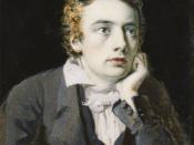 English: John Keats by Joseph Severn 1819. Oil on ivory miniature, 105×79 mm Deutsch: John Keats, gemalt von Joseph Severn, 1819