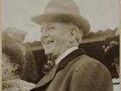 English: Photo courtesy of the Boston Public Library. Charles Comiskey, owner of the Chicago White Sox. Photo caption: The Old Roman, Comisky [sic], owner of the Chicago Americans.; McGreevey no. 5