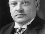Gustav Stresemann, one of Germany's most influential Foreign Ministers and a 1926 Nobel Peace Prize laureate