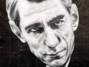 Claude Shannon, painted portrait - la théorie de l'information _1010155