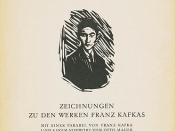 Kafka-Mappe; Zeichnungen zu den Werken Franz Kafkas. Mit einer Parabel von Franz Kafka /, und einem Vorwort von Otto Mauer