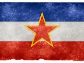 Yugoslavia Grunge Flag