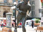 Leo Mol's statue of Terry Fox in Ottawa