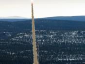 Final launch of Skylark sounding rocket from Esrange, Sweden on May 2, 2005.