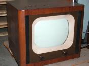 English: British Murphy black and white 405 line Television receiver 1951.