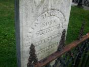 English: Grave of Emily Dickinson in Amherst, Massachusetts.