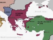 English: Byzantine empire before the Crusades Français : Empire byzantin à la veille des croisades