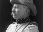 English: Col. Theodore Roosevelt. Crop of Image:Theodore Roosevelt, 1898.png with minor Photoshop cleanup עברית: תאודור רוזוולט