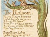 The Blossom, as originally printed in Songs of Innocence