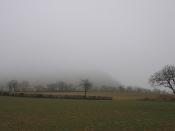Brouillard devant le Mt Bion