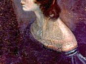 A portrait of Emily, painted by her brother Branwell.