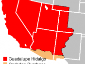Loss of California, Nevada, Arizona and other regions due to the Mexican Cession and the Gadsden Purchase.