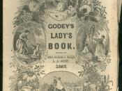Godey's Lady's Book magazine cover, June 1867