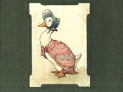 Cover of the first edition of The Tale of Jemima Puddle-Duck