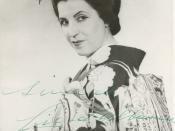 Italian soprano Licia Albanese as Butterfly in Puccini's ''Madama Butterfly'