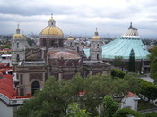 A view from Tepeyac Hill Where Juan Diego had the vision of The Virgin of Guadalupe