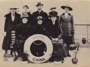 The Fergusson's on HMHS China