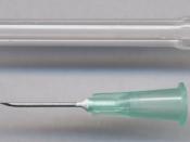 Hypodermic needle with needle cap