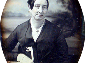 Ninth plate daguerreotype of Dorothea Lynde Dix.