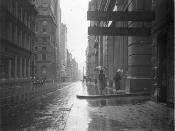 Pitt Street [Sydney] on rainy day, c.1933 / by Sam Hood