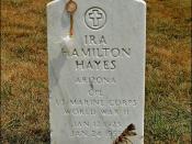 Ira Hayes, Arlington National Cemetery (Native-American Hero)