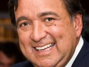 English: Bill Richardson at an event in Kensington, New Hampshire