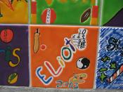 eliot's tile at paproa street school