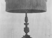 Table Lamp, John Pierpont Morgan residence, New York City