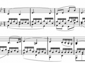 Deutsch: Second movement from Beethovens sonata nr. 8, op 13, bar 1 - 8