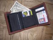 A picture of a wallet.