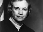 English: American jurist Sandra Day O'Connor (b. 1930), Justice of the Supreme Court of the United States