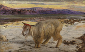 The Scapegoat by William Holman Hunt (1827-1910)