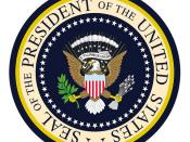 Seal Of The President Of The United States Of America