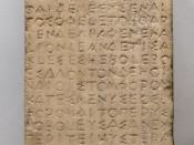 Fragment of an Athenian decree concerning the collection of the tribute from the members of the Delian League, probably passed in the spring of 447 BC.