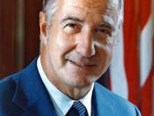 Spiro Agnew, 39th Vice President of the United States and the 55th Governor of Maryland. Image taken in Washington, D.C.