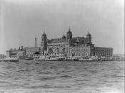 English: Ellis Island's Immigrant Landing Station, February 24, 1905.