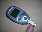 Testing the blood glucose level yourself Nederlands: Het zelf meten van de bloedglucosespiegel